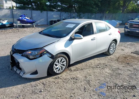 2017 Toyota Corolla Le из США, поврежденный, VIN 2T1BURHE5HC880101